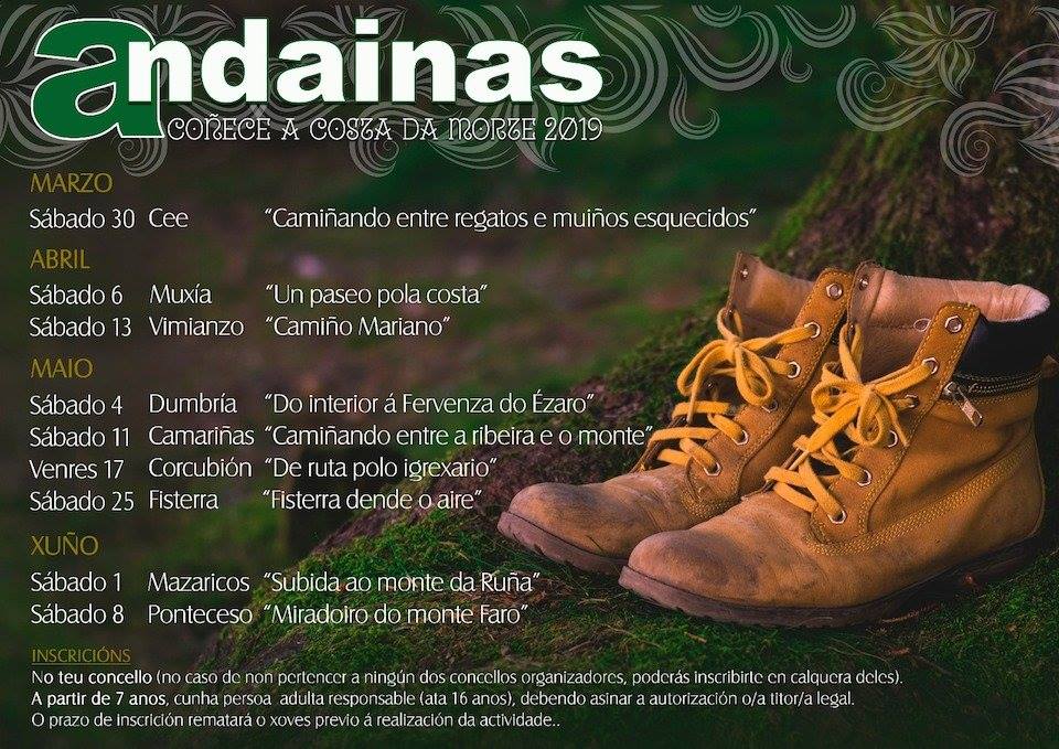 Do interior á Fervenza do Ézaro. Andaina do Concello de Dumbría Do interior á Fervenza do Ézaro. Andaina do Concello de Dumbría