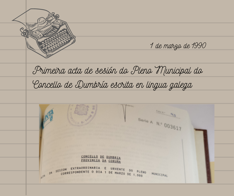 📕🖋#DumbrÃaNaHistoria. A lingua galega no Concello de DumbrÃa 📕🖋#DumbrÃaNaHistoria. A lingua galega no Concello de DumbrÃa