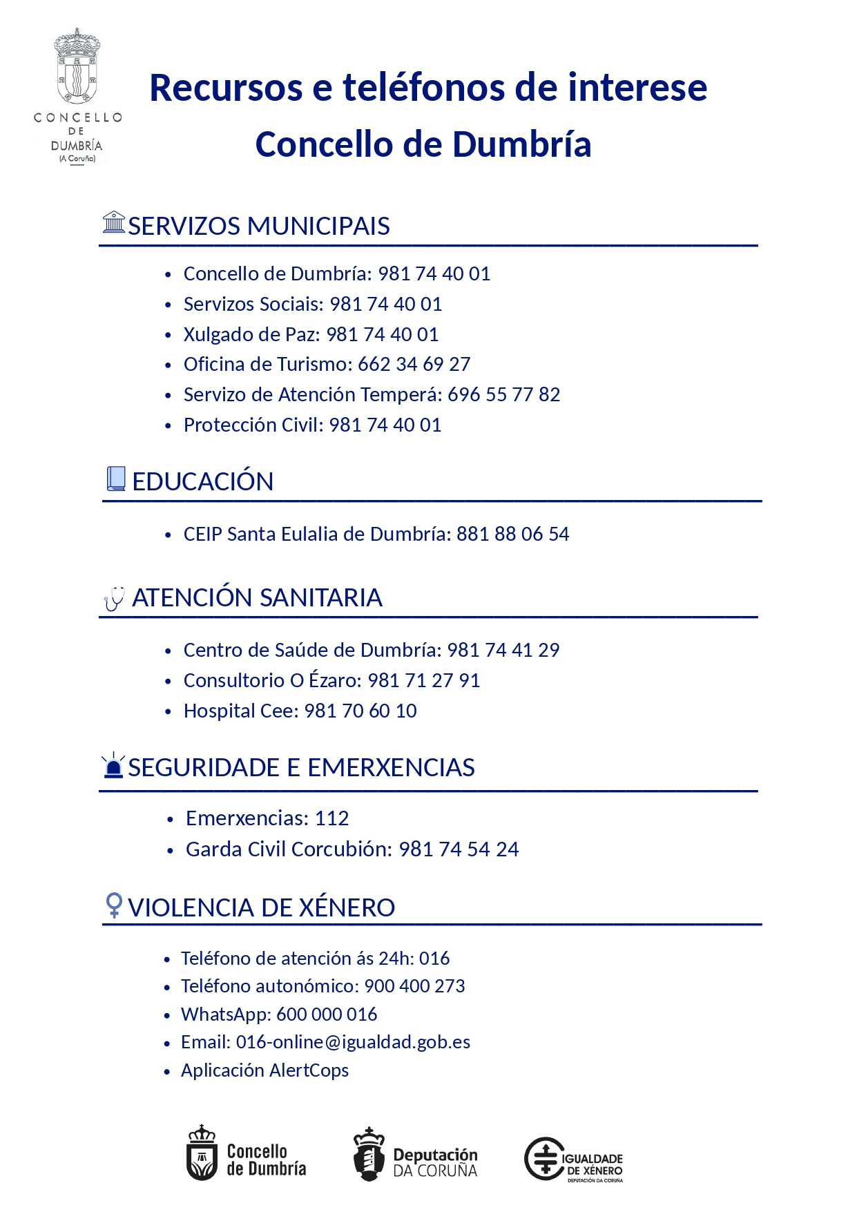 Recursos servizos sociais