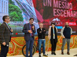 DUMBRÍA presenta en Fitur o Gran Fondo Ézaro e a súa Etapa da "Vuelta Ciclista a España 2020&qu
