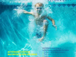 Actividades deportivas e
culturais e Piscina nas instalacións do Conco Verán 2019