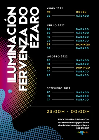 ILUMINACIÓN NOCTURNA FERVENZO DO ÉZARO 2022